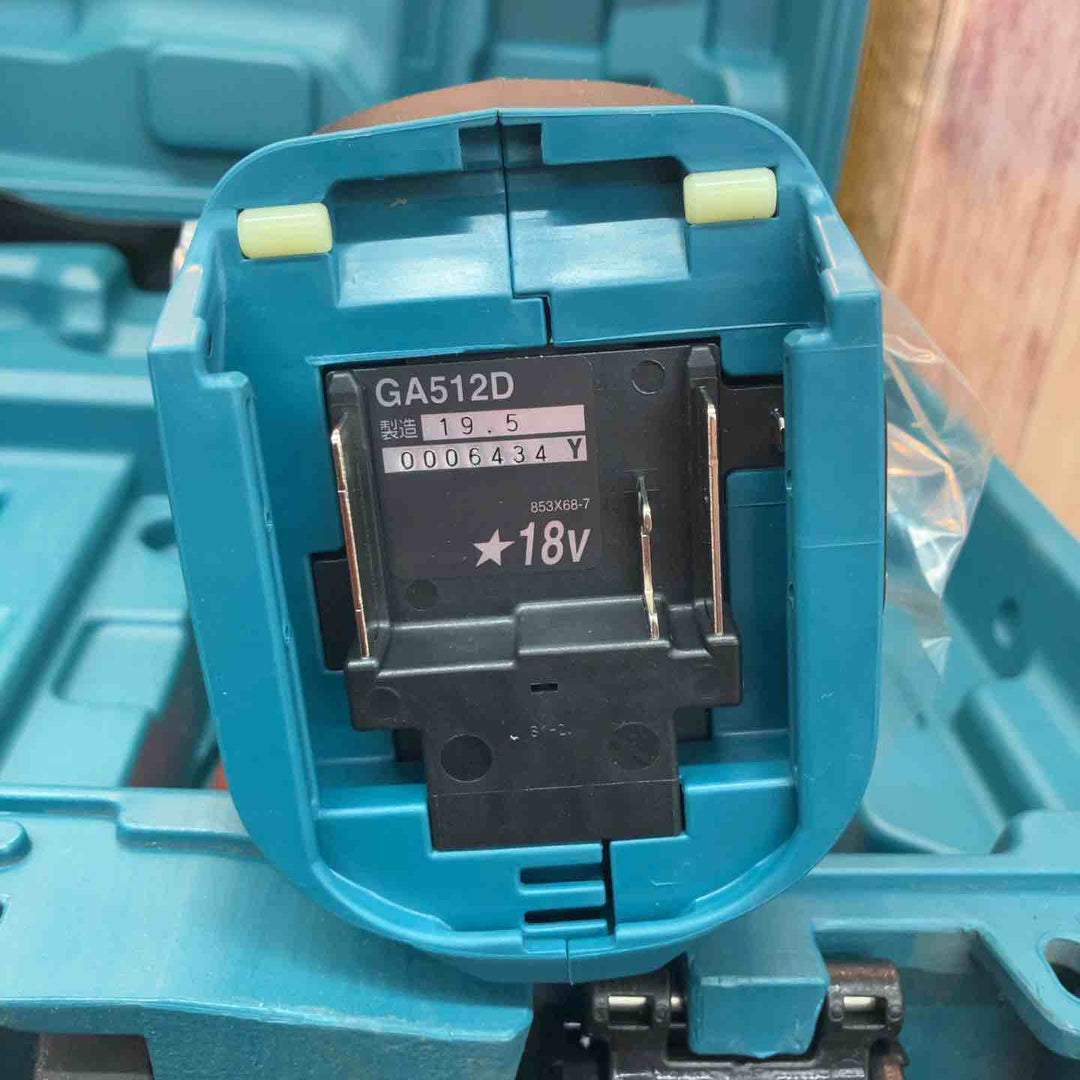 ☆マキタ(makita) 125mmコードレスディスクグラインダ GA512DZ【八潮店】