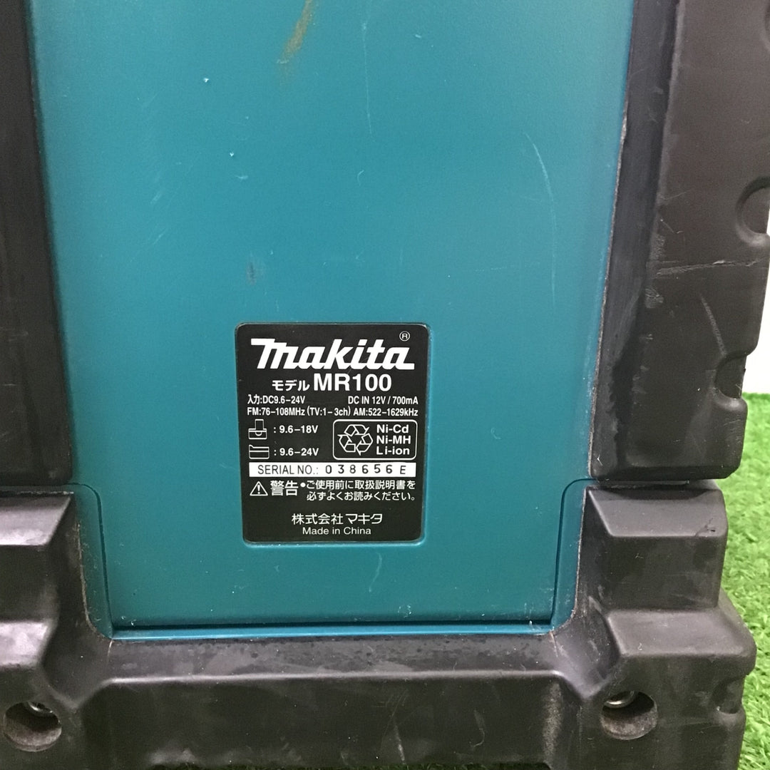 ☆マキタ(makita) コードレスラジオ MR100【町田店】