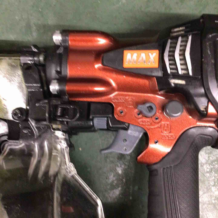 MAX 高圧コイルネイラ HN-90N6(D)-R マイスターレッド (HN91148)【戸田店】