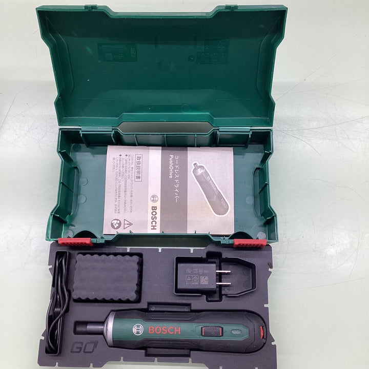 ボッシュ(BOSCH) コードレスドライバー PUSHDRIVE【越谷店】