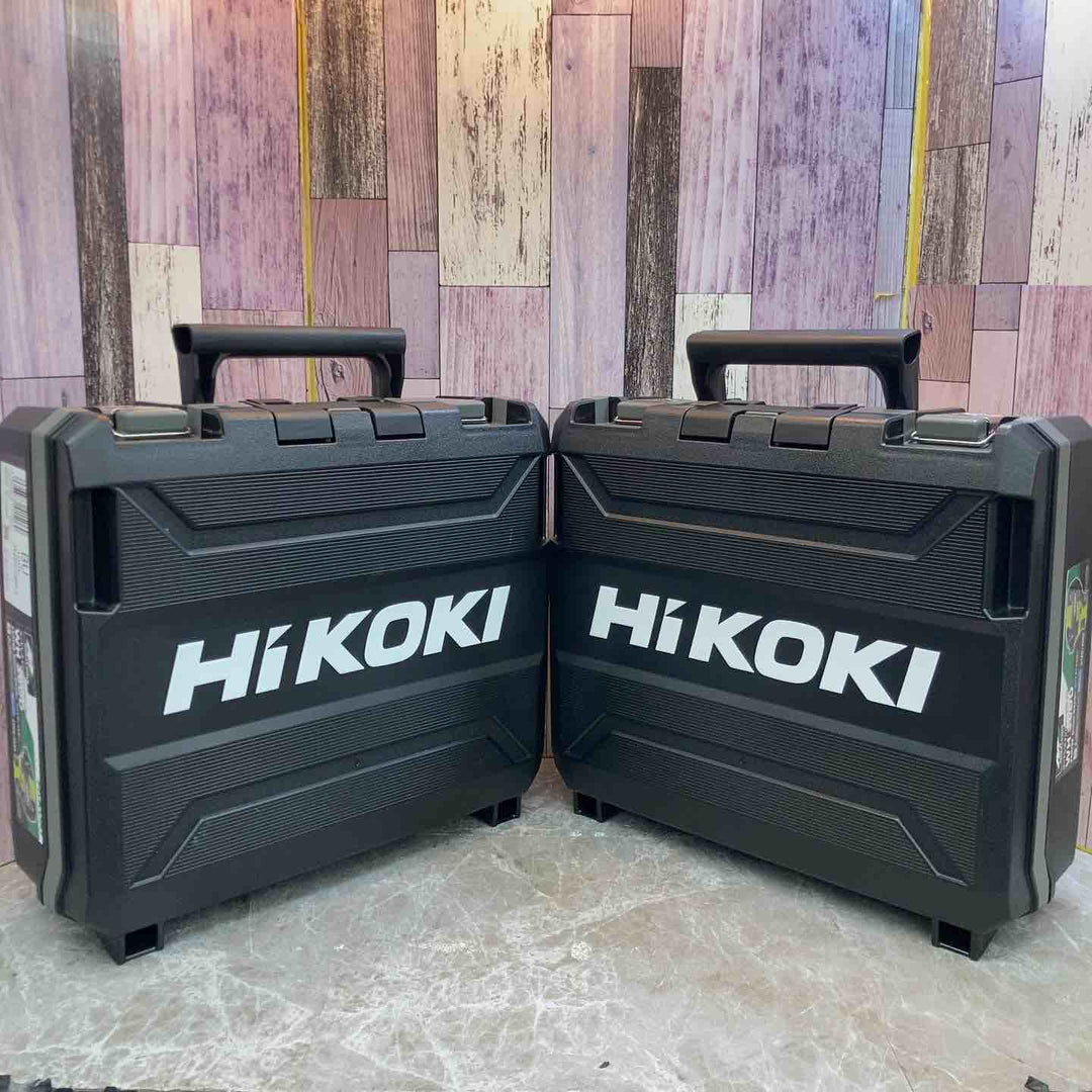 【未使用品】2台セット Hikoki スパイダーイエロー WH36DD(2XHYSZ) 36V コードレスインパクトドライバ【八潮店】