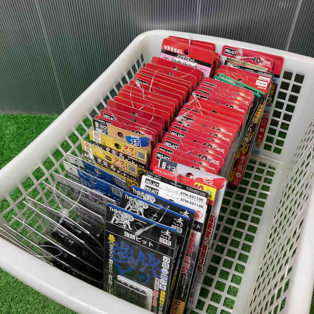 【未使用品(未開封)】インパクトビット5本入り×70個(計350本)まとめ売り！ 龍神/VESSEL ベッセル/ANEX アネックス等　【岩槻店】