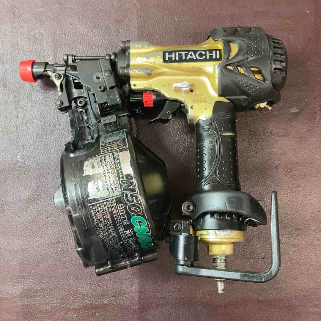 【中古品】 ハイコーキ(HIKOKI ※旧:日立工機) 50mm 高圧エア釘打ち機 NV50HMC 【東大和店】