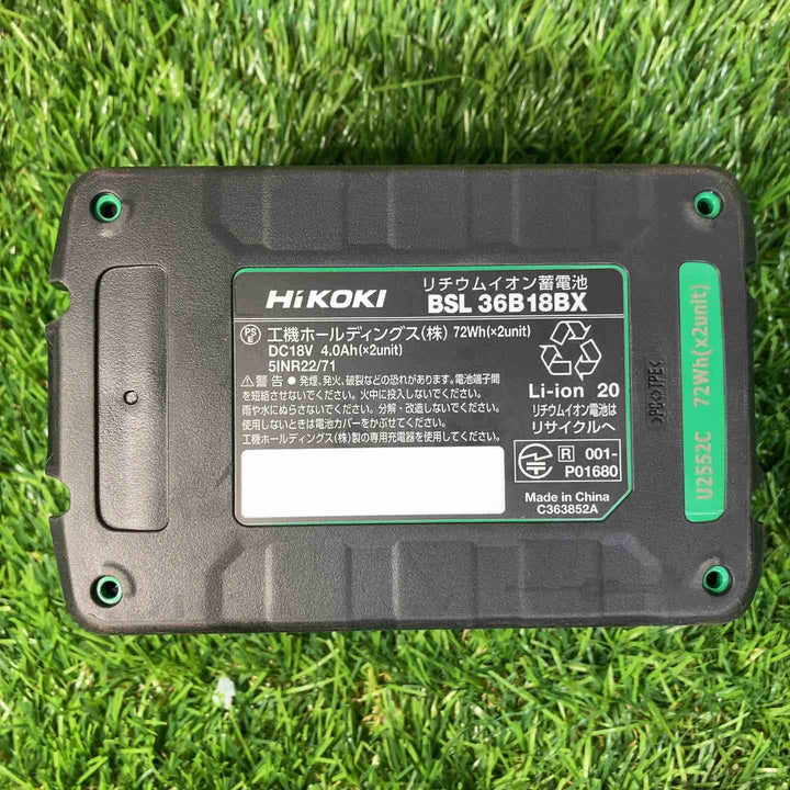 ★ハイコーキ(HIKOKI ※旧:日立工機) リチウムイオンバッテリー 36V/4.0Ah BSL36B18BX【戸田店】