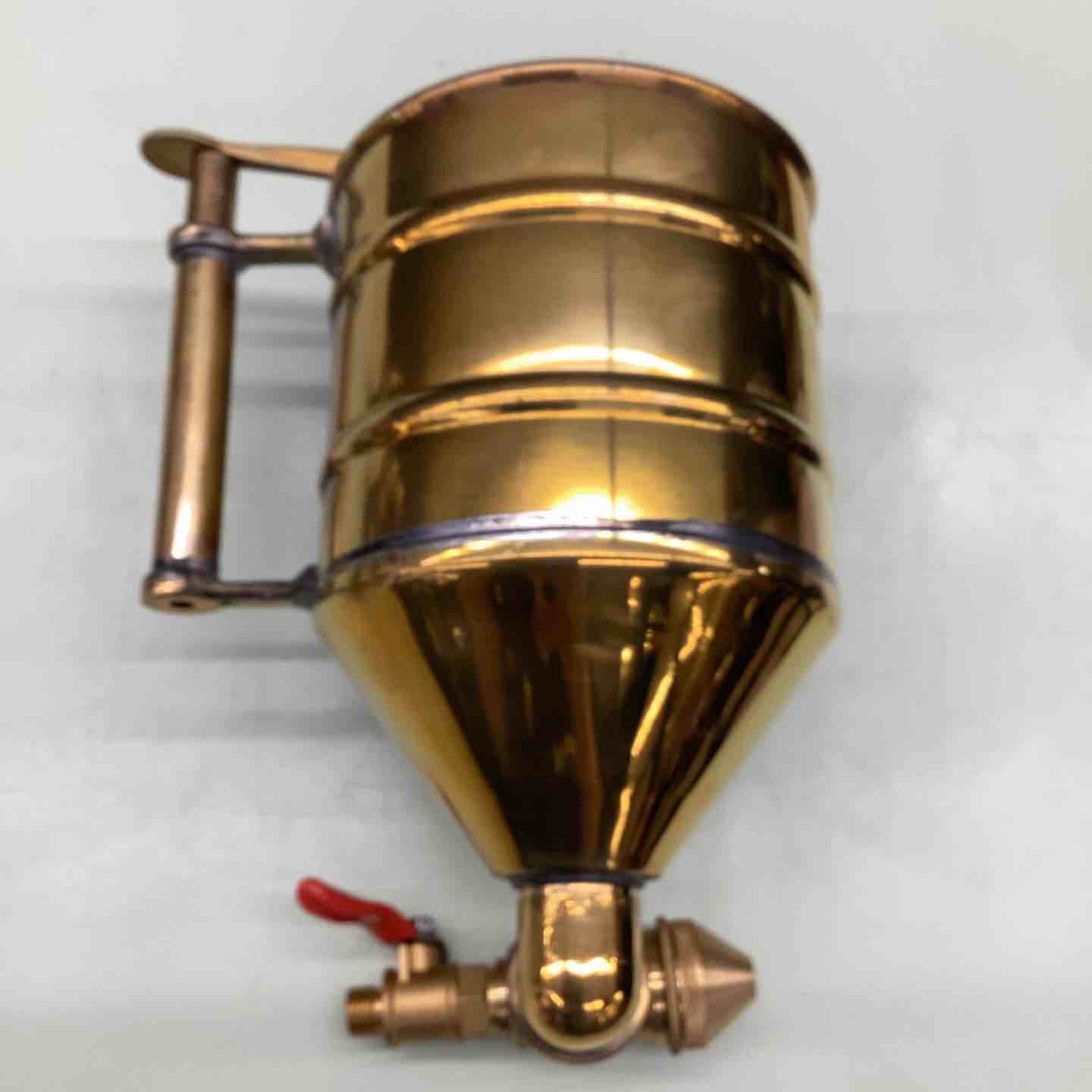 大塚刷毛製造 建築用吹付ガン器 リシンガン カップ容量 2L【越谷店