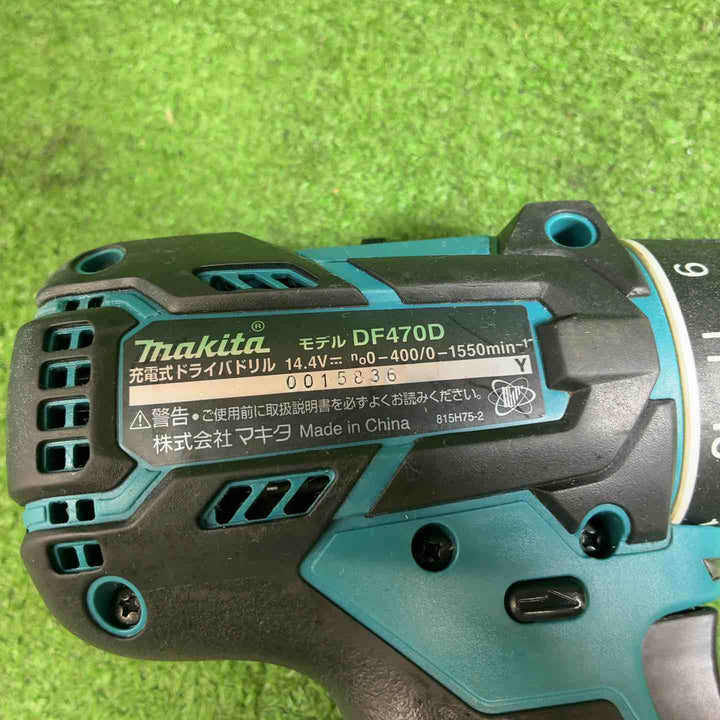 【中古品】 マキタ(makita) コードレスドリルドライバー DF470DRTX 【藤沢店】