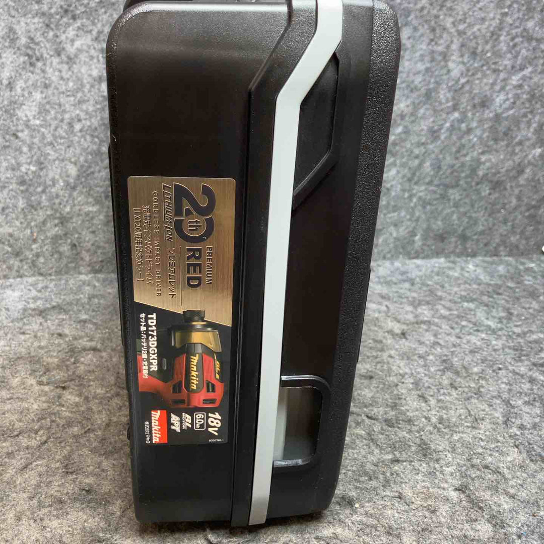 マキタ/makita 18V 充電式インパクトドライバー TD173DZPR 20周年限定色 プレミアムレッド 本体+ケース【桶川店】