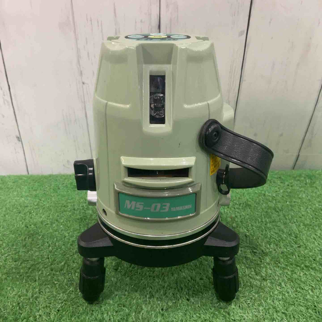 【現状品】山真レーザー墨出し器 MS-03 保証なし【川口店】