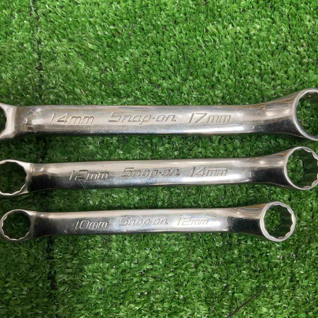スナップオン(Snap-on) ショートメガネレンチ XSM1012/1214/1417 3本セット【草加店】
