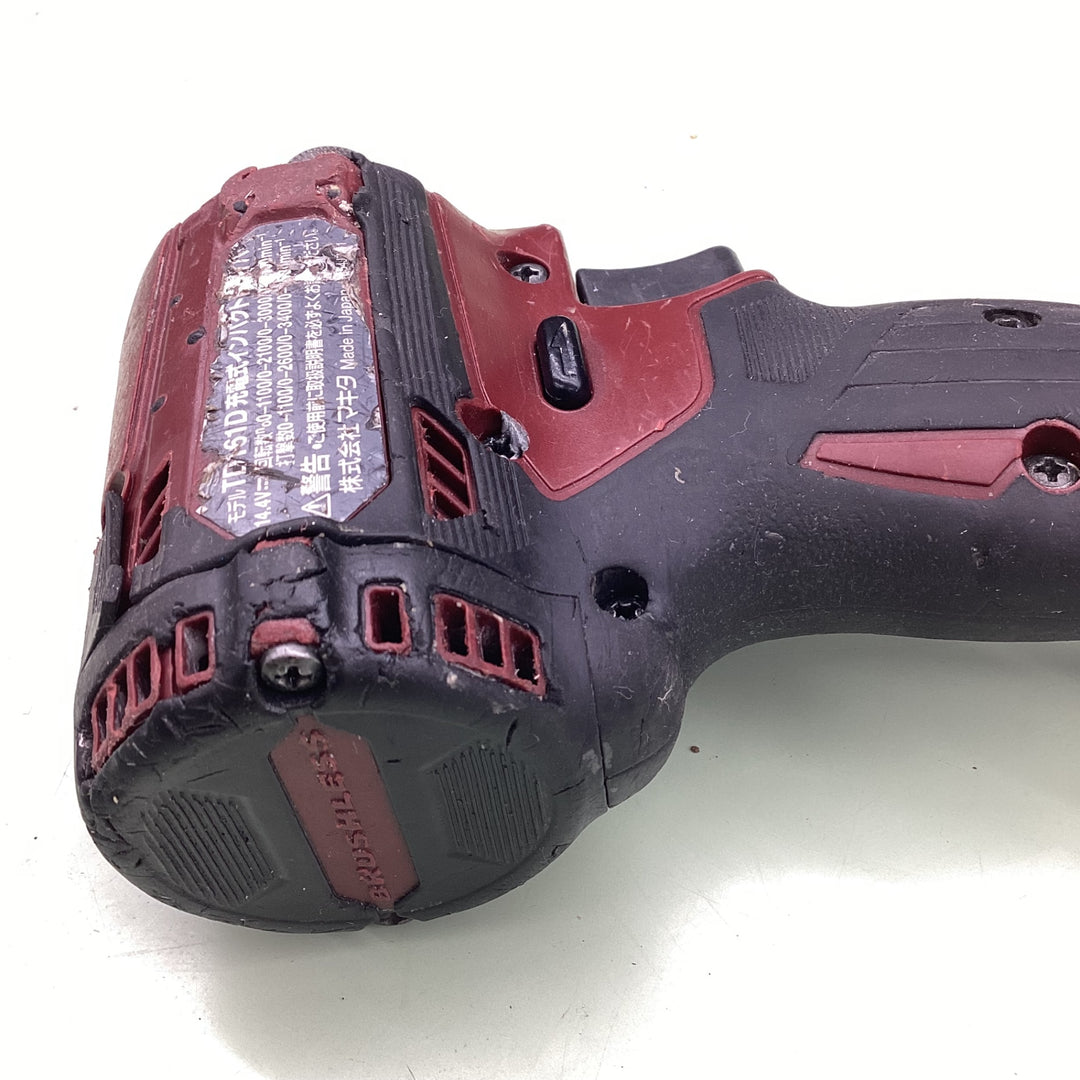〇マキタ（14.4v 3.0Ah）コードレスインパクトドライバー TD161DRFXAR【越谷店】