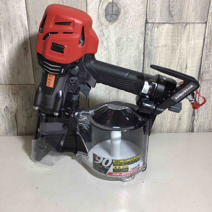 ★マックス(MAX) 高圧エア釘打ち機 HN-90N6(D)-G【戸田店】