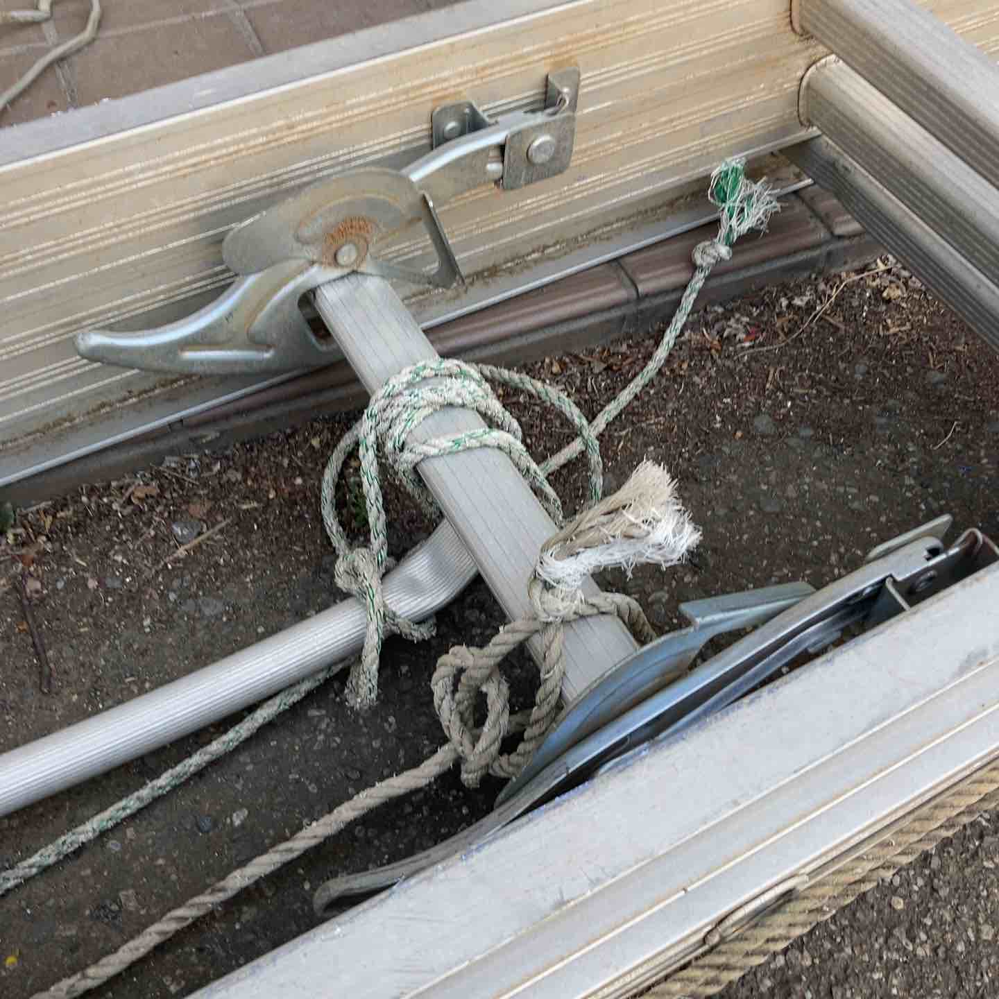 店頭受取り限定】◇Pica(ピカ) 3連はしご 3EX-90（8.71m）【所沢店