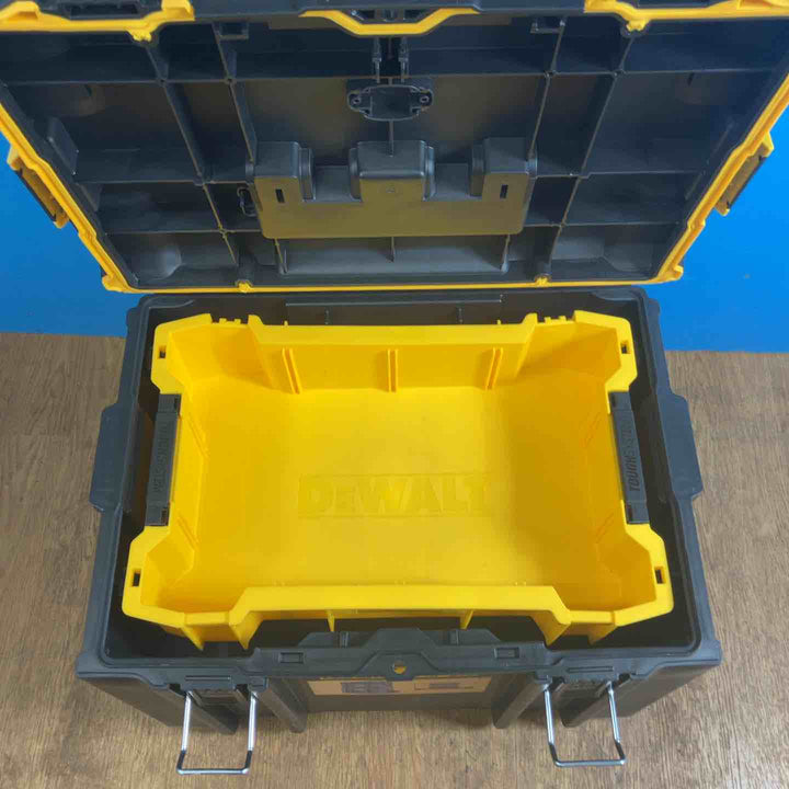 【店頭受取り限定】デウォルト(DEWALT) タフシステム 3点セット モバイルボックス(DWST83295-1)・2段チェスト(DWST83529-1)・シャローボックス(DWST83293-1)【岩槻店】