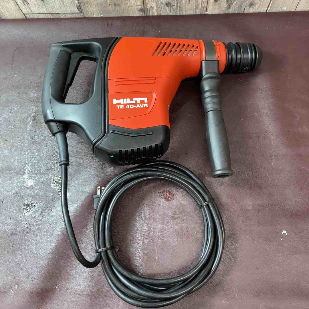 【中古品】ヒルティ(HILTI) ハンマドリル TE40-AVR はつり ビット複数付属 チャック付属【東大和店】