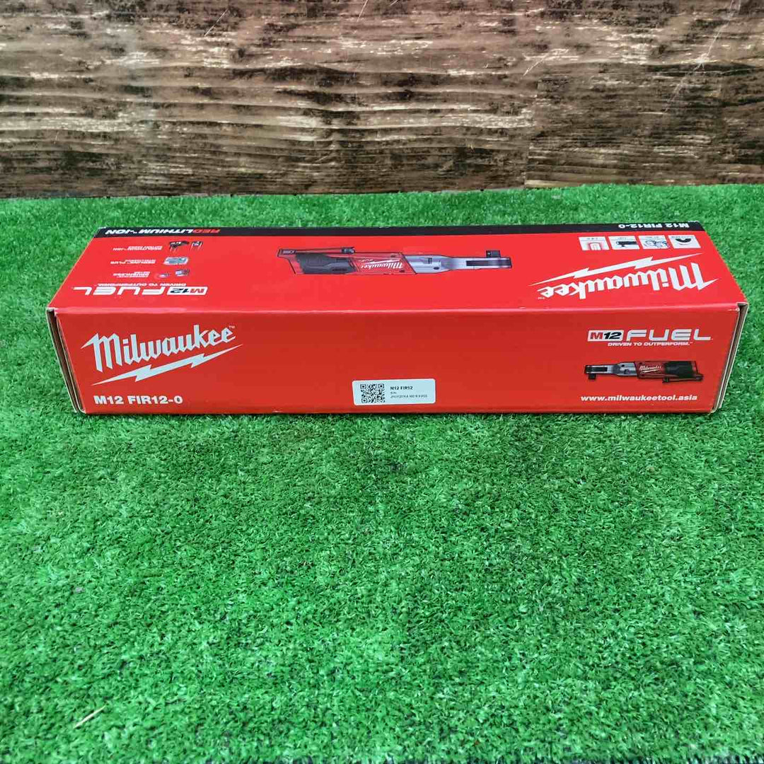 ミルウォーキー コードレスラチェットレンチ M12 FIR12-0 JP 本体のみ【川越店】
