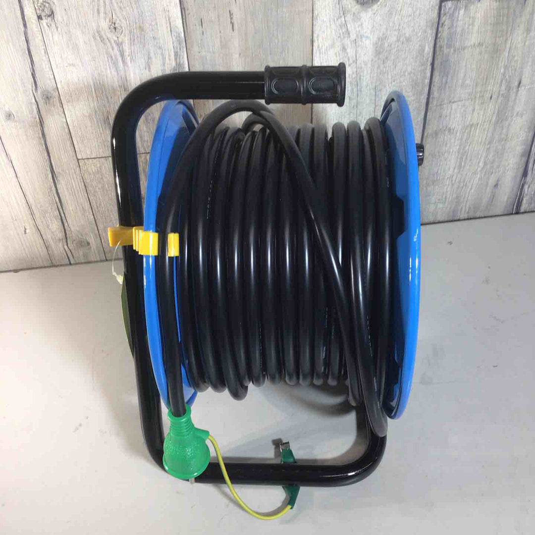 ◇日動 電工ドラム 防雨ELB付 NPW-EB33 30ｍ コードリール【戸田店】
