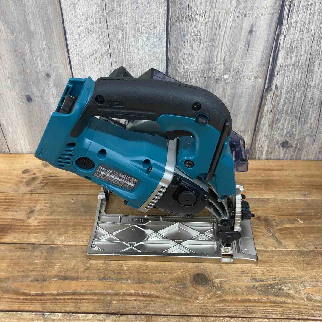 【中古美品】 マキタ(makita) 14.4V 125mm コードレス防じん丸のこ KS521DRF フルセット品 【東大和店】