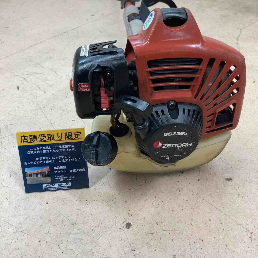 【中古品/店頭受取り限定】ゼノア(ZENOAH) 2スト刈払機 BCZ265【東大和店】