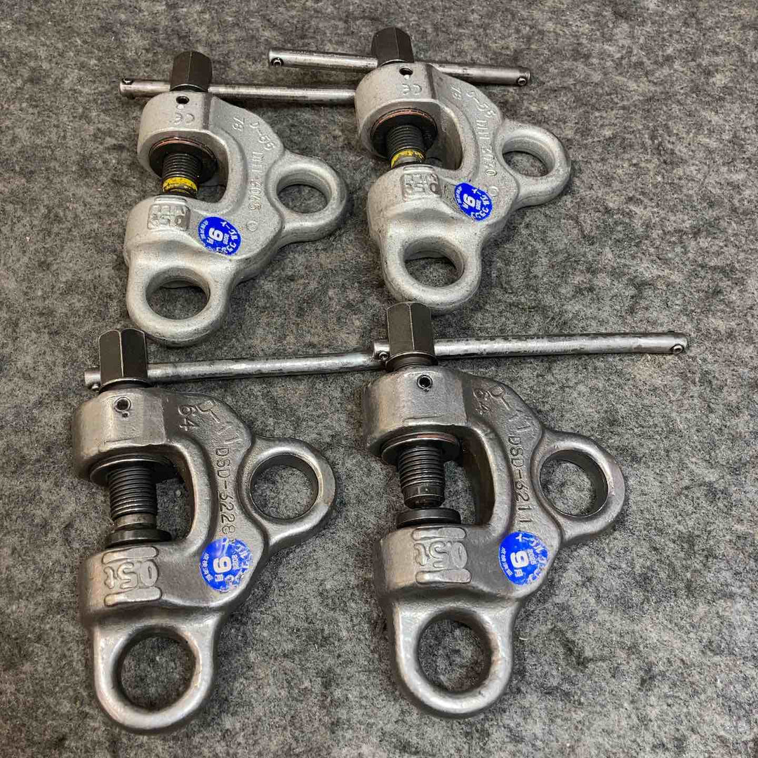 イーグルクランプ 鉄鋼用クランプねじ式全方向 SBB型 0.5t  SBB-0.5 4個セット ねじ式全方向クランプ【桶川店】