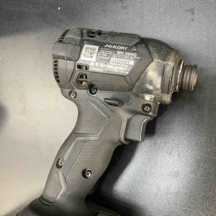 ★ハイコーキ(HIKOKI ※旧:日立工機) コードレスインパクトドライバー WH36DC(2XPSZ)(B)【川越店】