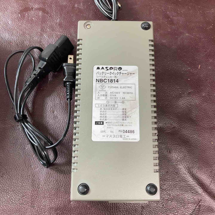 【中古品】◇マスプロ(MASPRO) 地デジ対応レベルチェッカー LCN3A チャージャーNBC1814付【東大和店】