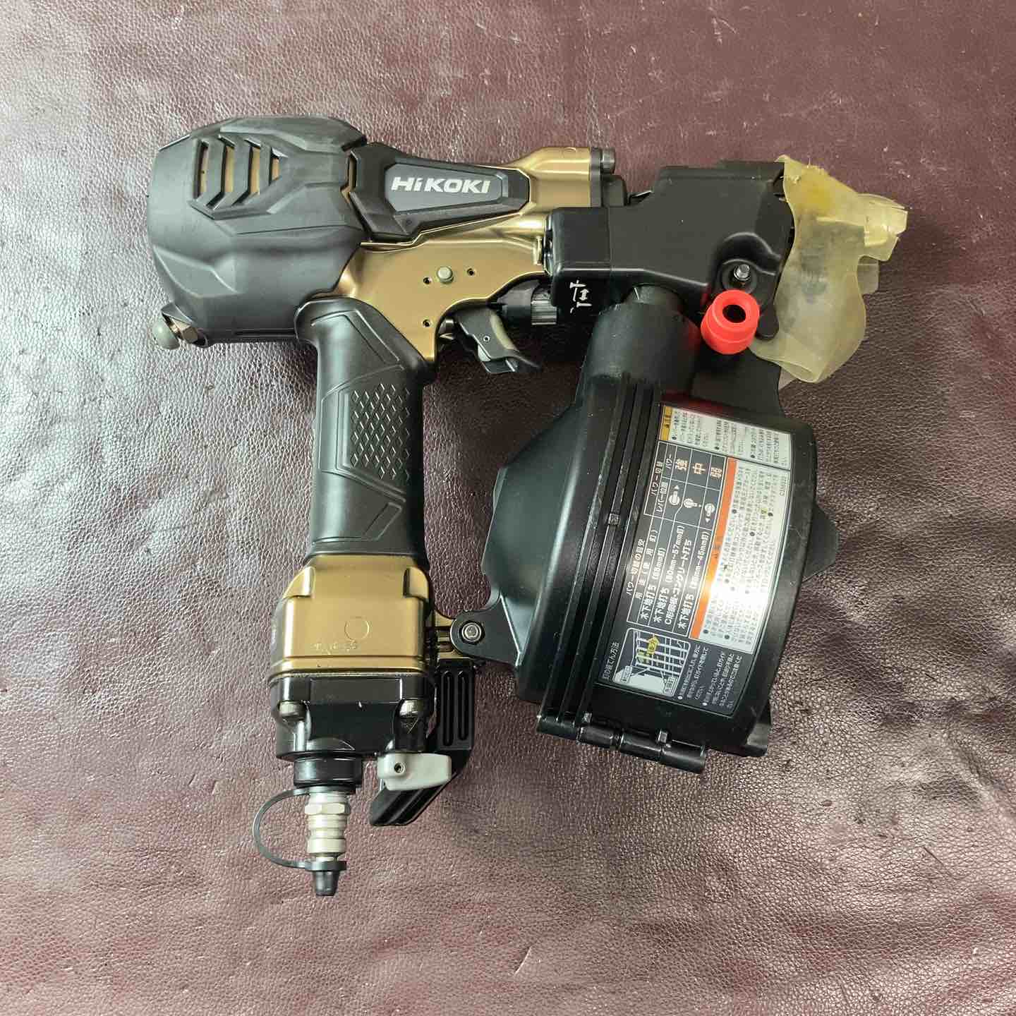 HIKOKI NV65HR2 高圧釘打ち機 65㎜【市川行徳店】【店頭取引限定】【中古】管理番号：IT17X4EM4KLY ハイコーキ(日立工機) 高圧ロール釘打機 NV65HR2(S)〜NV65HR2(N)【送料