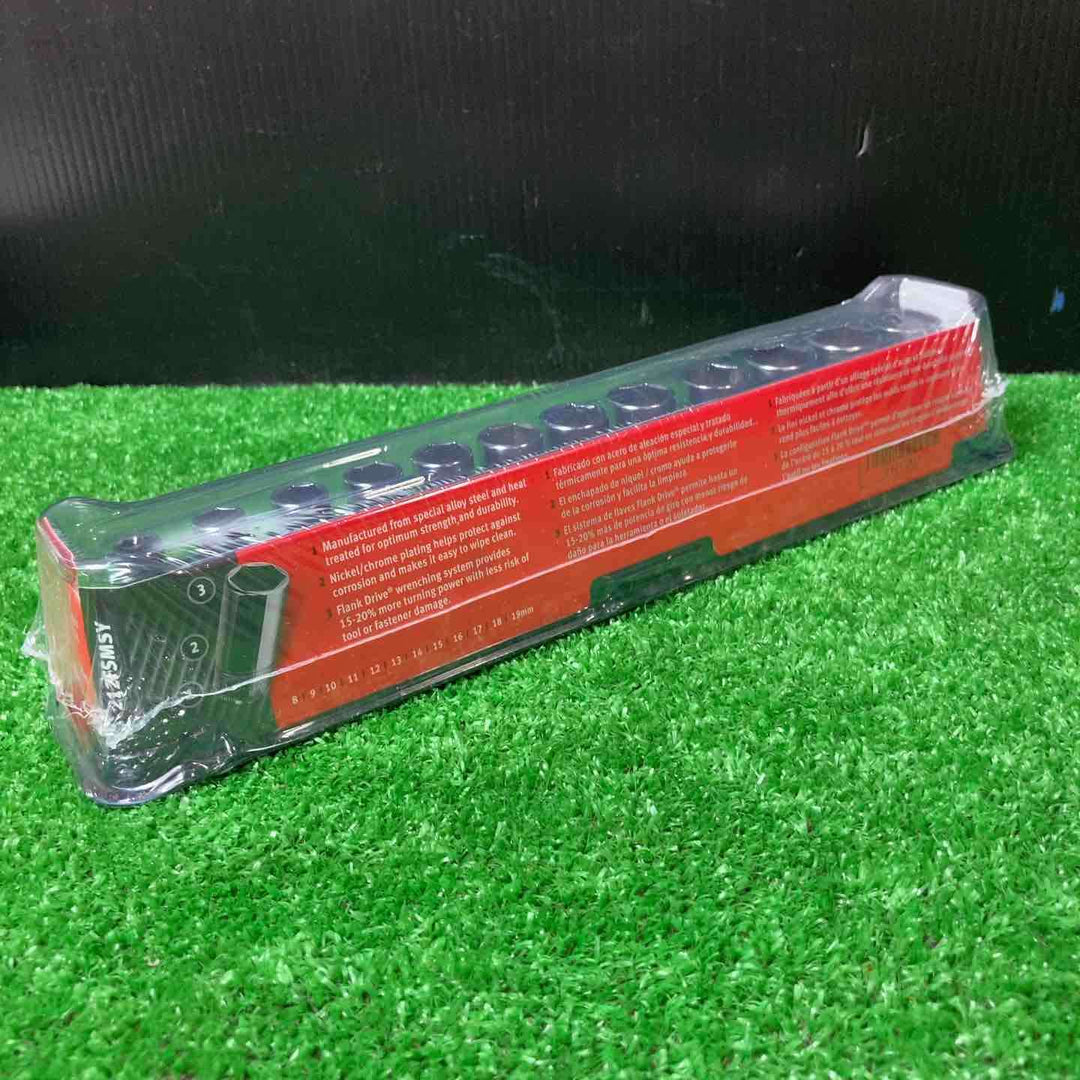 ★スナップオン(Snap-on) 3/8"セミディープソケットセット 212FSMSY【岩槻店】