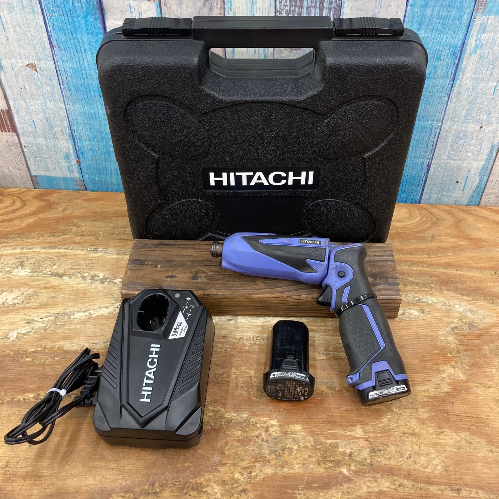 〇ハイコーキ(HIKOKI ※旧:日立工機) 7.2Vコードレスペンインパクト