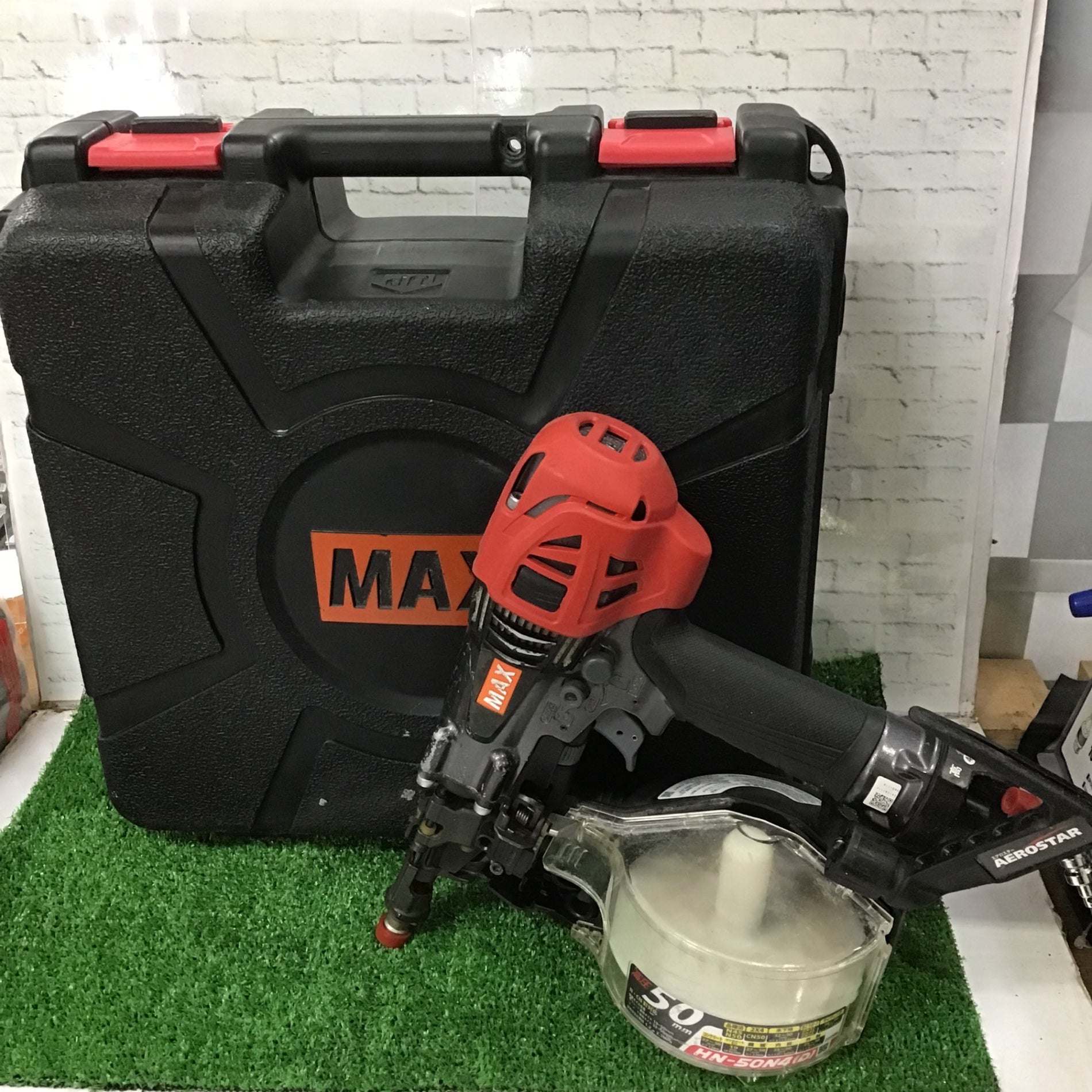 ☆マックス(MAX) 高圧エア釘打ち機 HN-50N4(D)-G【町田店】 – アクトツールオンラインショップ