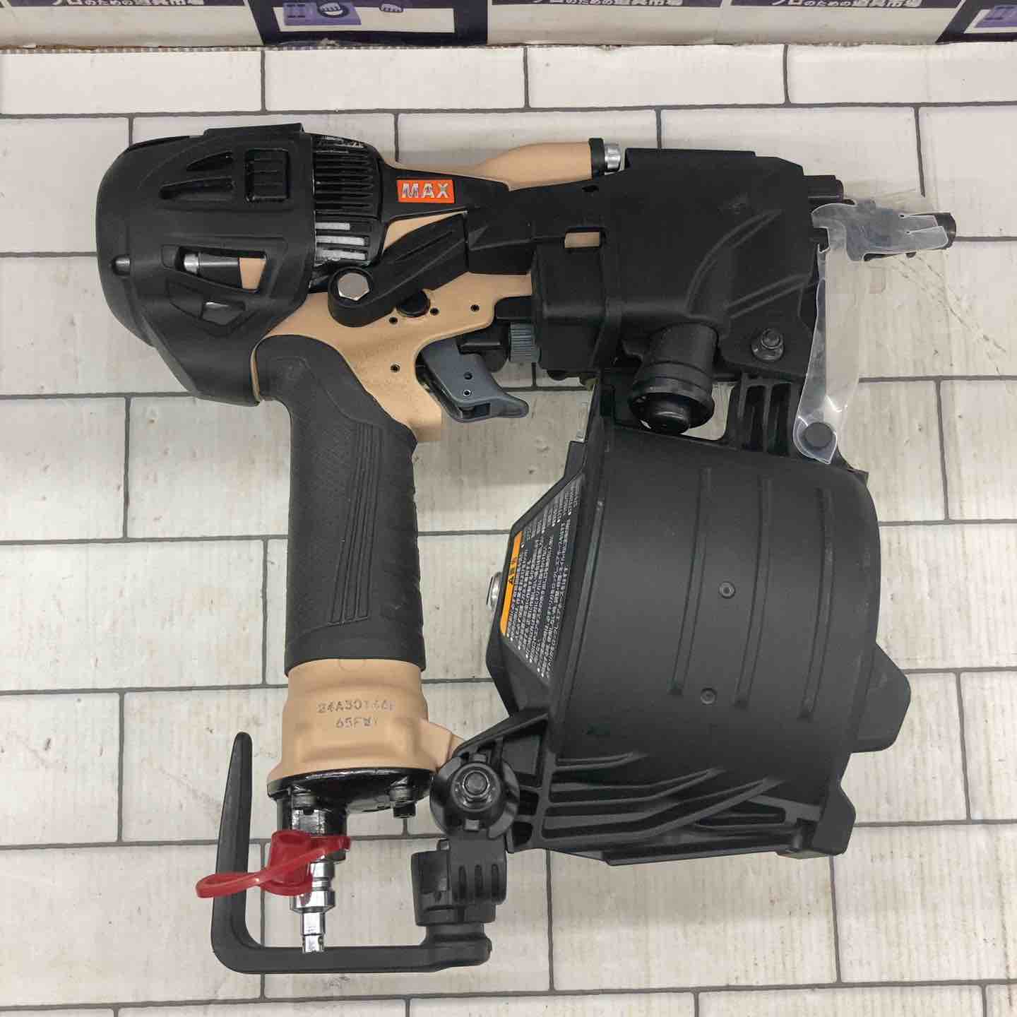 MAX 高圧釘打ち機　HN65FW1 MAX HN-65FW1 釘打機 スーパーネイラ 型枠用モデル 65mm エア