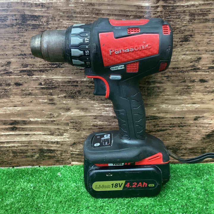 ★パナソニック(Panasonic) コードレスドリルドライバー EZ74A2LJ2G-R【川越店】