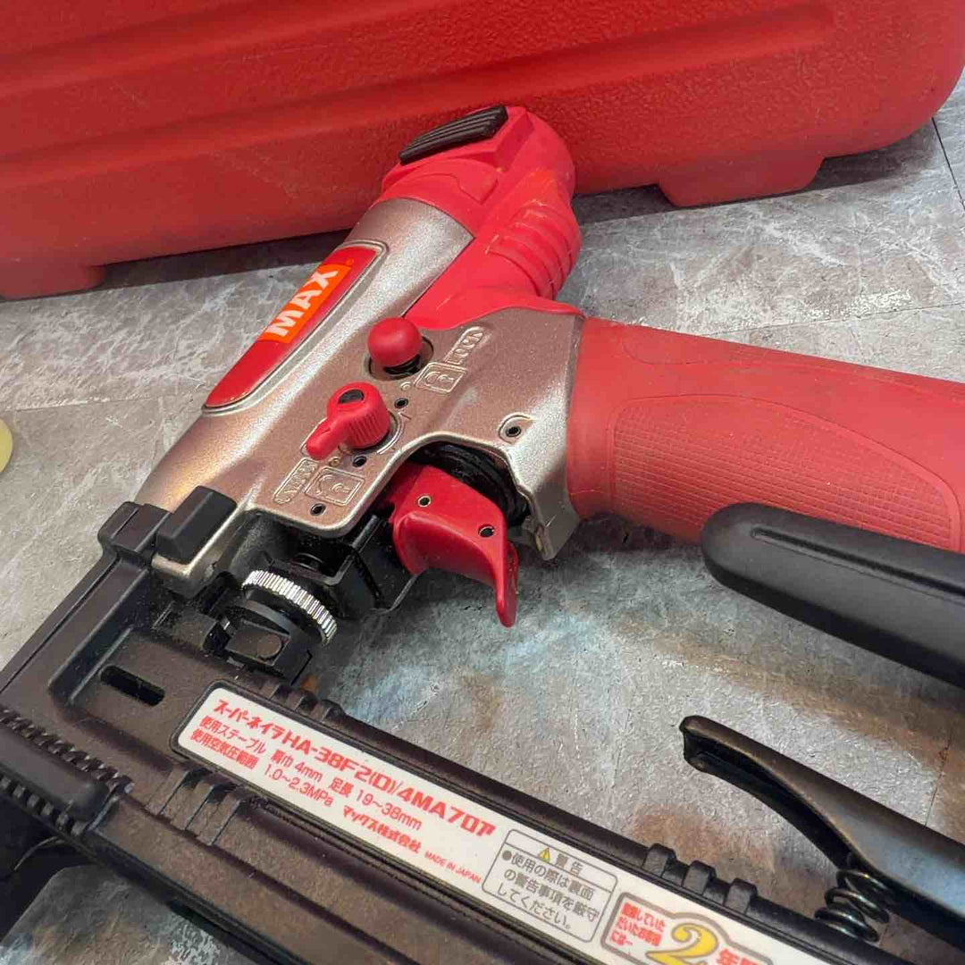 ★マックス(MAX) 高圧フロアタッカ HA-38F2(D)/4MAフロア【八潮店】