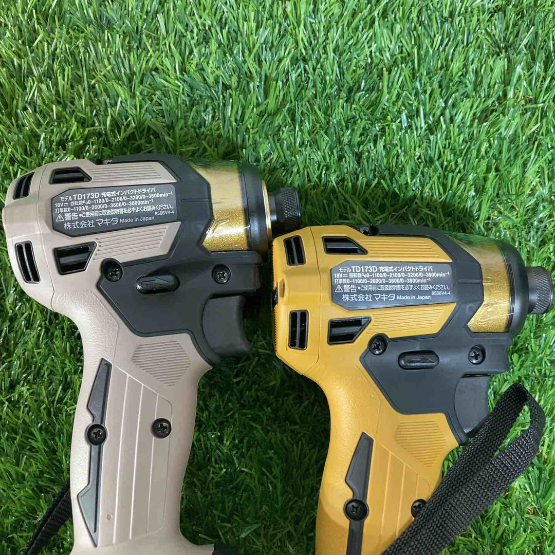 ▼マキタ(makita) 18V充電式インパクトドライバ 限定色4台セット プレミアムカラー3台 限定色1台 PY・PG・PB・TB【戸田店】