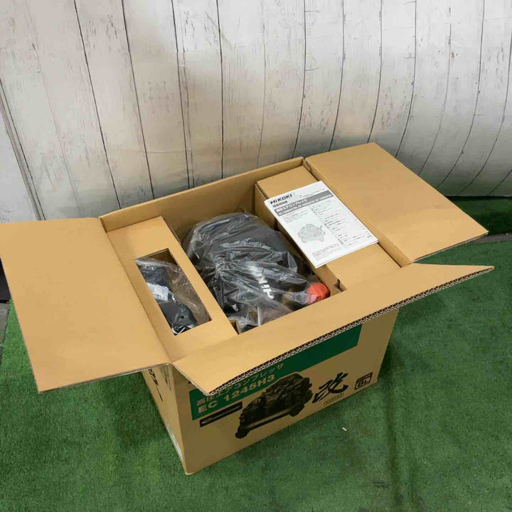 ★ハイコーキ(HIKOKI ※旧:日立工機) 高圧エアコンプレッサ EC1245H3(CTN)【川口店】