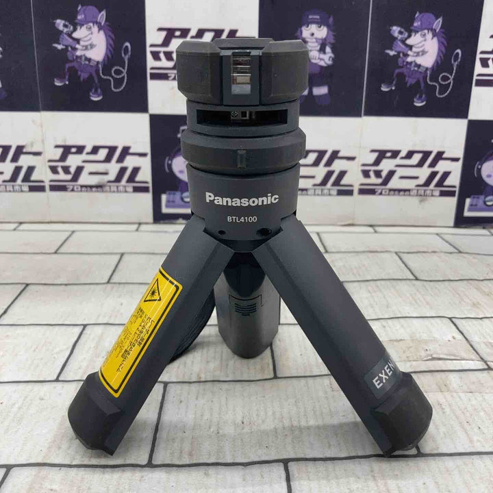 ◇パナソニック(Panasonic) レーザー墨出し器  壁十文字タイプ グリーンレーザー BTL4100 墨出し名人ケータイGL【所沢店】
