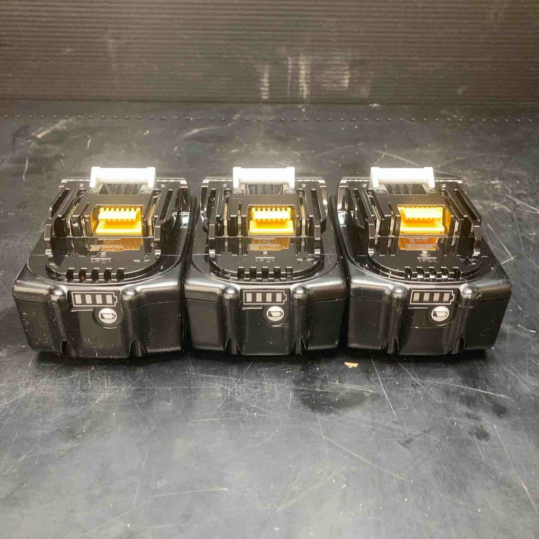 マキタ(makita) 純正 リチウムイオンバッテリー 18V/6.0Ah BL1860B 3個セット 正規品 ②【川越店】