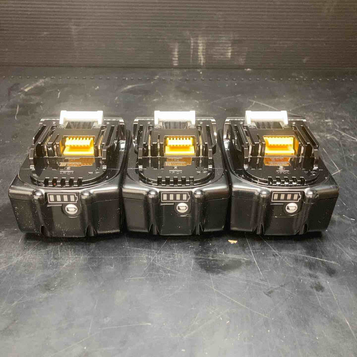マキタ(makita) 純正 リチウムイオンバッテリー 18V/6.0Ah BL1860B 3個セット 正規品 ②【川越店】
