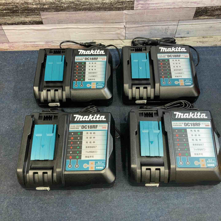 【未使用品】4個セット マキタ makita 急速充電器 DC18RF【八潮店】