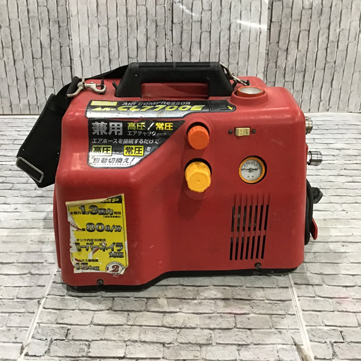 〇マックス(MAX) 常圧/高圧エアコンプレッサ AK-CL7700E【川口店】