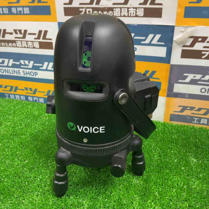◇VOICE レーザー墨出し器 フルライングリーンレーザー Model-G8 未校正【草加店】