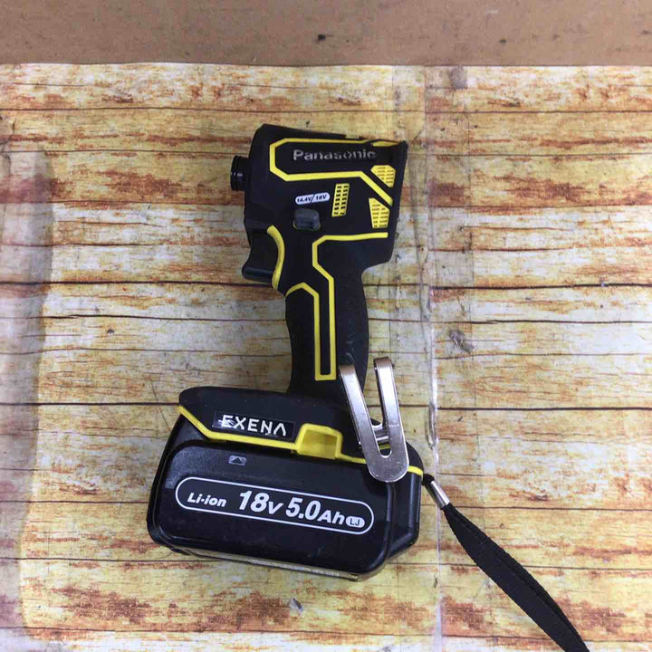 パナソニック/Panasonic 充電インパクトドライバー EZ1PD1 デュアル(14.4V/18V対応) EXENA イエロー EZ1PD1J18A1Y【川崎店】