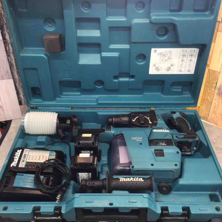 【中古品】★マキタ(makita) コードレスハンマドリル HR244DRGXV【八潮店】