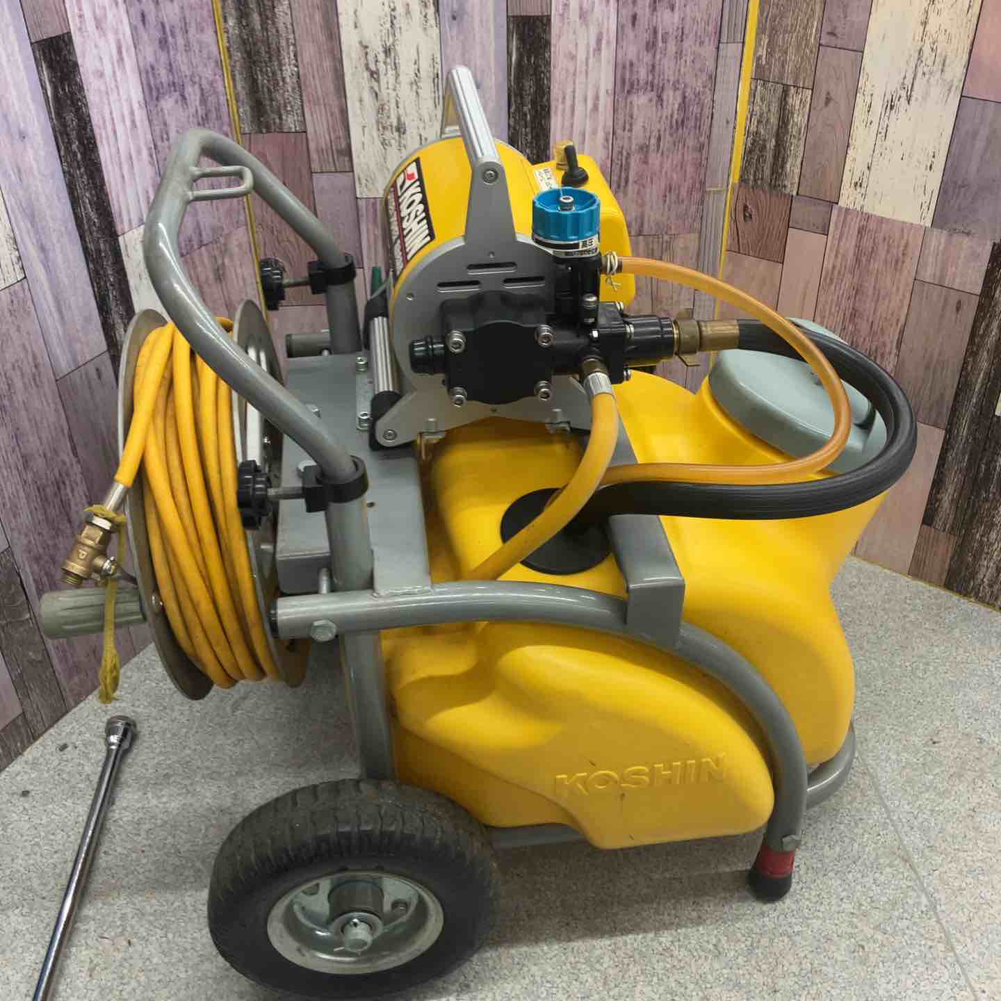 中古】【動作OK】【店頭引取限定】KOSHIN 工進 電動噴霧器 MS-252RT25