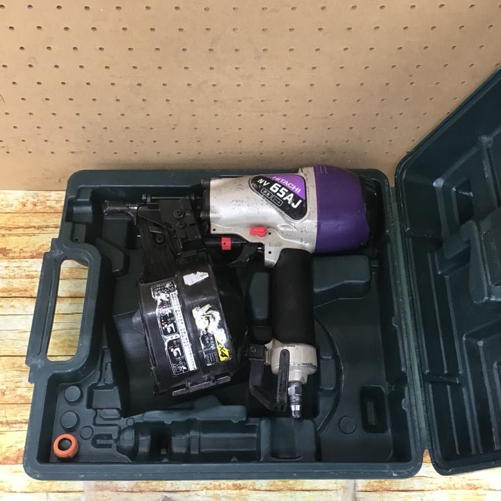 ★ハイコーキ(HIKOKI ※旧:日立工機) 常圧エア釘打ち機 NV65AJ【川崎店】