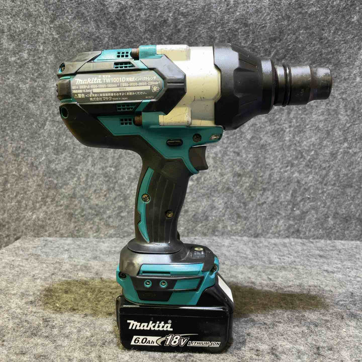 マキタ(makita) コードレスインパクトレンチ TW1001DZ 6.0Ahバッテリー1個付 【桶川店】
