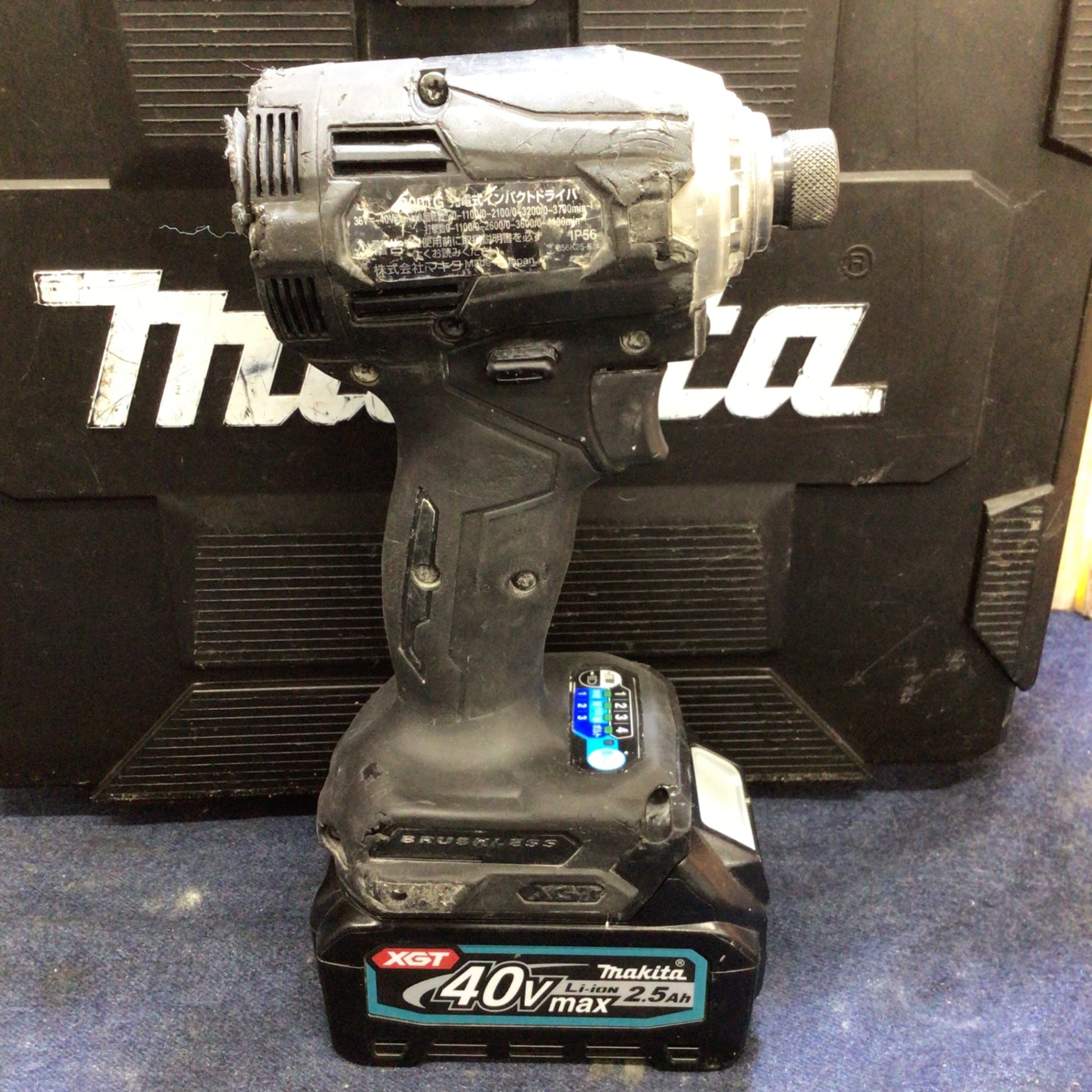 マキタ 充電式インパクトドライバ TD001GRDXB 動作確認済み