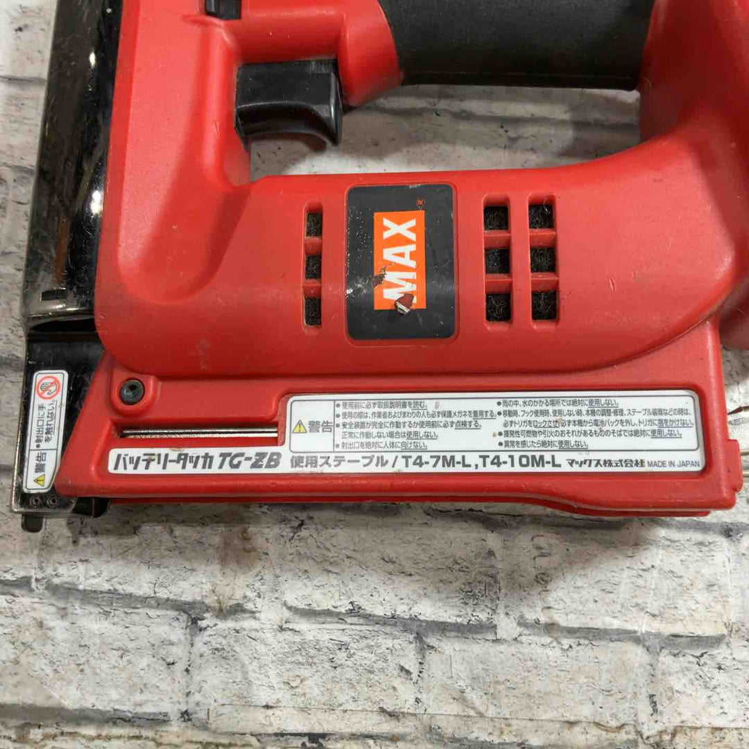 ◇マックス(MAX) コードレスタッカ TG-ZB 本体【川口店】