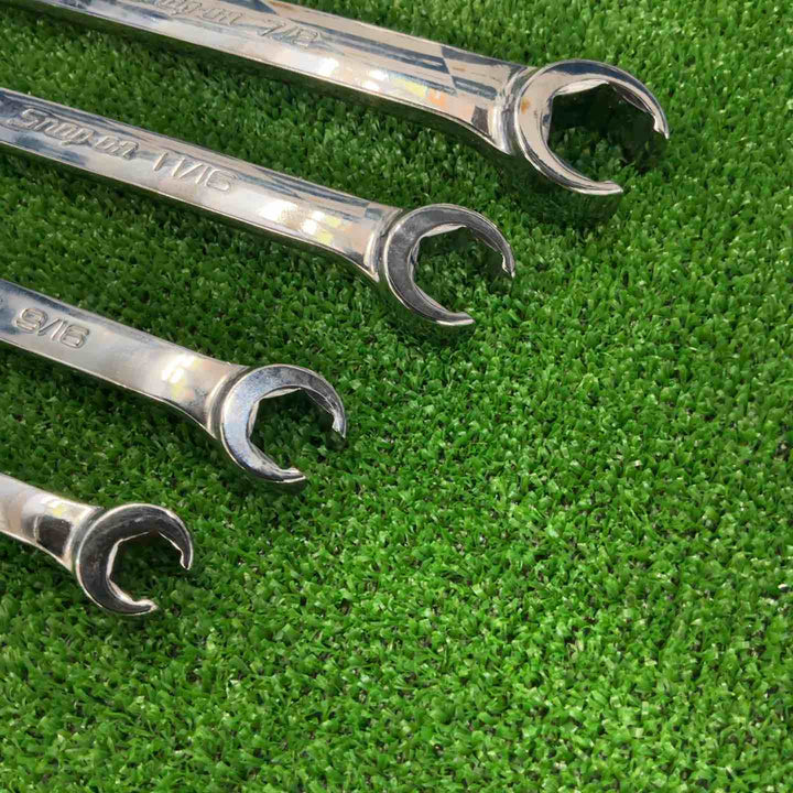 スナップオン Snap-on ダブルエンド フレアナット レンチ インチ 4本セット RXFS1214B 1618B 2022B 2428B【草加店】