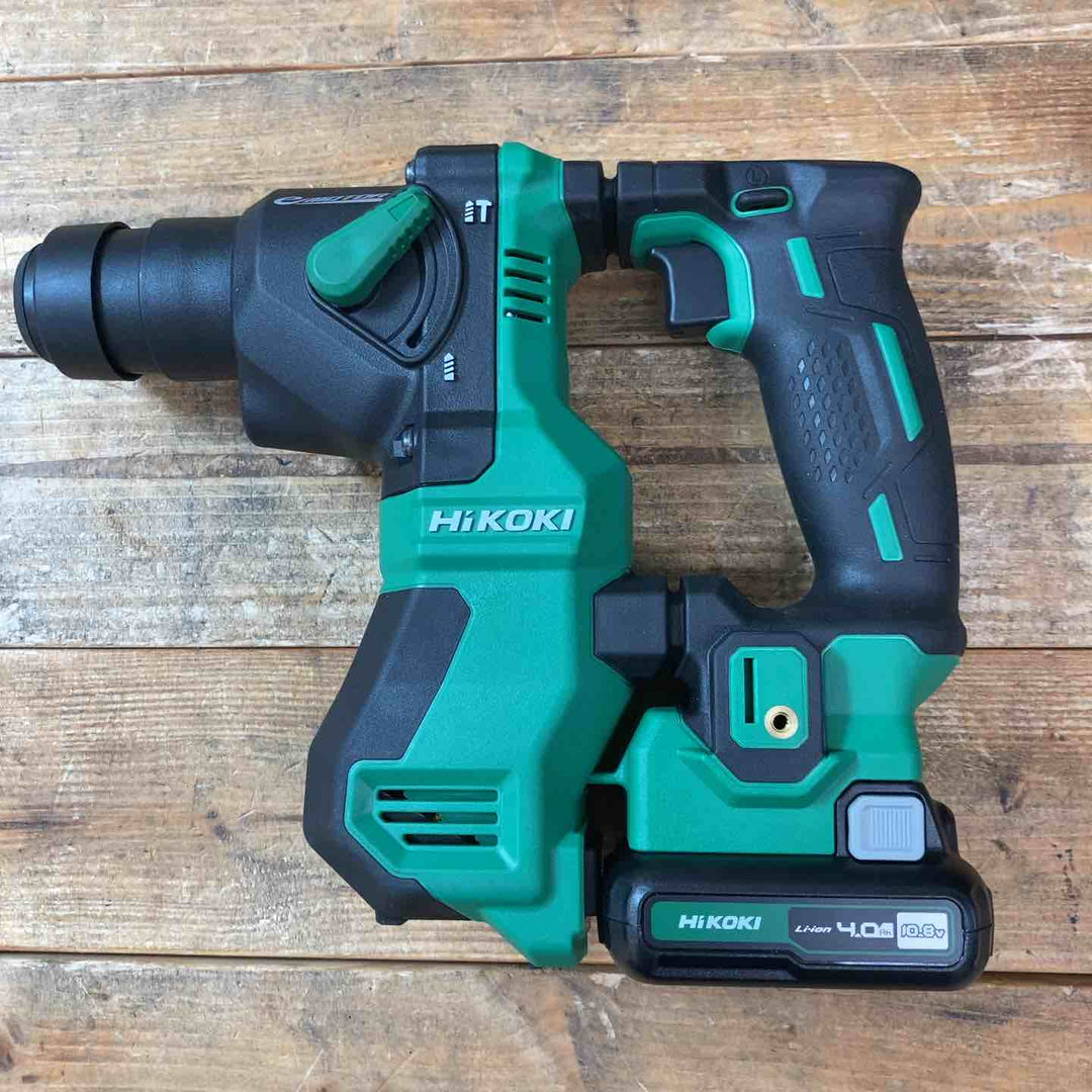 【中古美品】 ◇HiKOKI(ハイコーキ) 10.8V コードレス ハンマドリル  DH12DD(2LSK) 蓄電池2個・充電器・ケース付き 【東大和店】