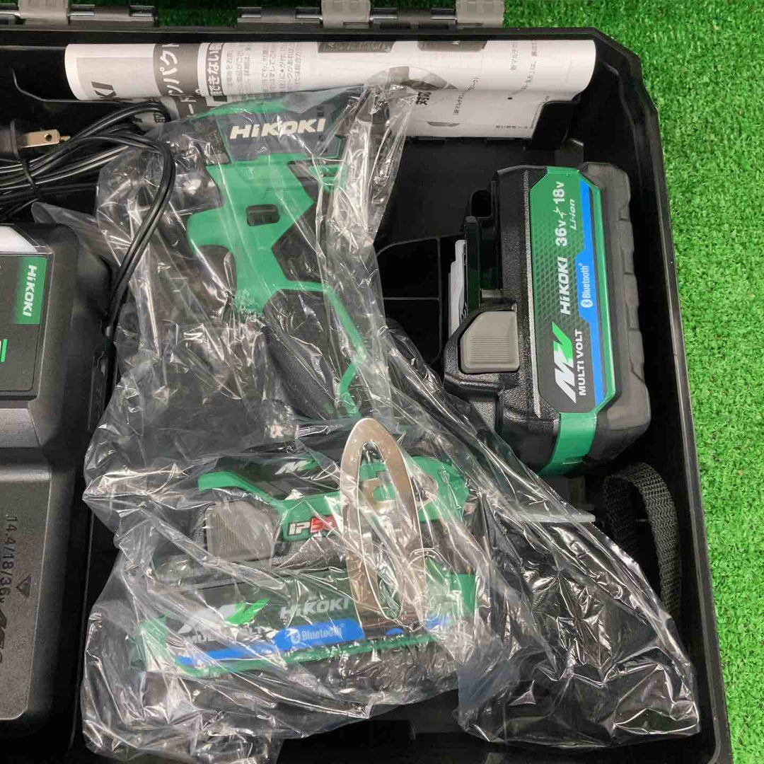 ハイコーキ(HIKOKI ※旧:日立工機) コードレスインパクトドライバ アグレッシブグリーン WH36DD(2XHLSZ)【川崎店】